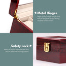 GOMINIMO Watch Display Box (2 Slot / Red Wood)-6