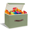 GOMINIMO 3 Pack 24L Foldable Storage Organizers (Green)-1