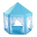GOMINIMO Kids Hexagonal Tent with LED Lights (Blue)-1