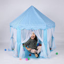 GOMINIMO Kids Hexagonal Tent with LED Lights (Blue)-3
