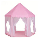GOMINIMO Kids Hexagonal Tent (Pink with LED Lights)-1