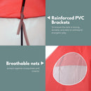 GOMINIMO Kids spaceship Tent (Purple and Red)-6