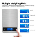 Miraklass 15kg Capacity Electronic Digital LCD Kitchen Weighing Scale-5