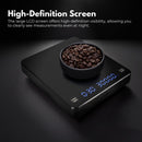 Miraklass 3kg Rechargeable Digital LCD Kitchen Coffee Scale-5