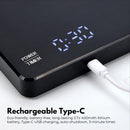 Miraklass 3kg Rechargeable Digital LCD Kitchen Coffee Scale-6