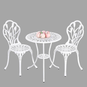 2 Seater Dominique Cast Aluminium Bistro Set