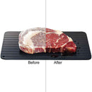 Defrost Express Defrosting Meat Tray - Miracle Aluminium Thawing Plate Board Mat-3