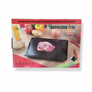 Fast Defrosting Meat Tray FDA Approved Large Miracle Aluminium Thawing Plate-3