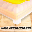 Electric 112 Egg Incubator + Accessories Hatching Eggs Chicken Quail Duck-12