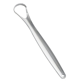 Orku Stainless Steel Tongue Scraper - Oral Hygiene Cleaner Silver