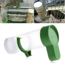 Bird Cage Food Dispenser Feeder Automatic Pet Parrot Budgie Cockatiel Aviary-5
