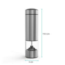Electric Salt and Pepper Grinder - One Press Battery Operated Shaker Mill-3