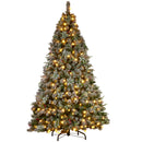 Christabelle Snowy Crown Pine 2.7m Multicolour Pre-Lit Christmas Tree with 2429 Tips-3