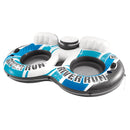 Intex River Run 2 Blue Rapids Inflatable Floating Lake Tube-1