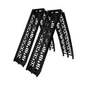 Rigg 2x Aluminium ATV Loading Ramp Foldable - Black-1