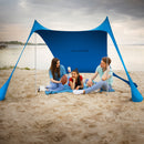 Wallaroo Beach Tent Canopy Sunshade 2m X 2m - Blue-9