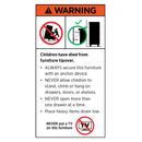 Sarantino 21 Pairs Shoe Cabinet Rack Storage Organiser 80 x 30 x 90cm in Black-4