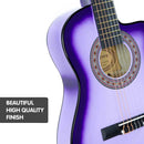 Karrera Childrens Acoustic Guitar Kids - Purple-4