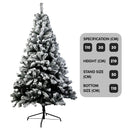 Christabelle Snow-Tipped Artificial Christmas Tree 2.1m 1200 Tips-7
