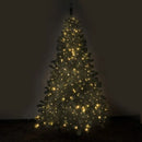 Christabelle 1.2m Pre-Lit LED Artificial Christmas Tree with Snow Tipped Needles Pine Cones Stand-4
