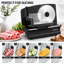 Pronti Electric Deli and Food Slicer with Adjustable Thickness - Black-10