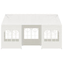 Wallaroo 6x6m Outdoor Event Marquee Gazebo Party Wedding Tent - White-2