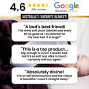 Laura Hill 600-GSM Mink Blanket Queen Size Double-Sided Soft Plush Bed Faux Throw Rug 220 X 240cm Sage-10