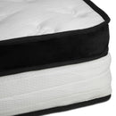 Laura Hill Queen Mattress Bed Size Euro Top 5 Zone Spring Foam 32cm Bedding Pocket-6