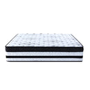 Laura Hill King Single Mattress Bed Size Euro Top 5 Zone Spring Foam 34cm-4