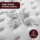 Laura Hill Single Mattress Bed Size Euro Top 5 Zone Spring Foam 34cm Bedding-5