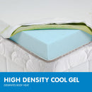 Laura Hill Cool Gel Memory Foam Mattress Topper - King-6