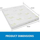 Laura Hill Cool Gel Memory Foam Mattress Topper - King-9