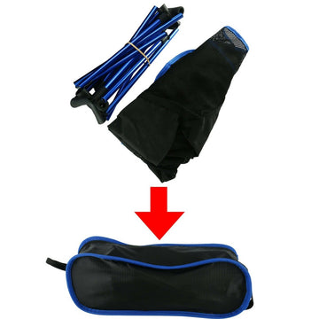 Ultralight Aluminum Alloy Folding Camping Camp Chair Outdoor Hiking Patio Backpacking Brown - 0