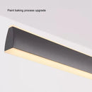 Modern Minimalist Trapezoid Pendant Light Adjustable LED Bar Light White-4