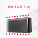 Kingsize Outdoor Folding Reclining Garden Beach Chair Sun Lounger Deck Recliner Silver Color-8