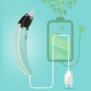 Baby Nasal Aspirator Electric Safe Hygienic Nose Cleaner Snot Sucker For baby (Green)-8