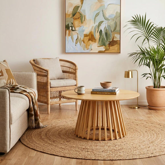 Palmer Coastal Haven Natural Coffee Table