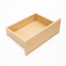 2X Bedside Table 2 Drawers RGB LED Bedroom Cabinet Nightstand Gloss AURORA OAK-9