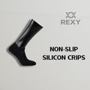 4X Rexy Seamless Sport Sneakers Socks Medium Non-Slip Heel Tab MULTI COLOUR-4