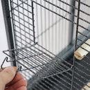 YES4PETS Large Bird Budgie Cage Parrot Aviary Carrier With Stand & Wheel-2