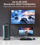 CHOETECH XDH01 4K 60Hz DisplayPort Male to HDMI Male Braided Cable 2M-6