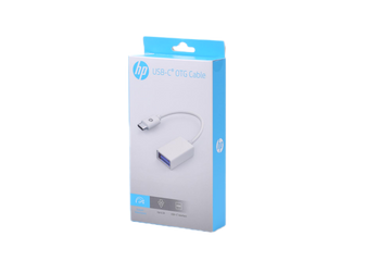HP DHC-TC105 USB-C 3.1 to USB 3.0 OTG Cable 0.15m Adapter for PC / Laptop / Mobile - 0