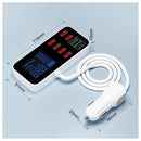 8-Port PD+QC3.0 Car Charger with LED Display-3