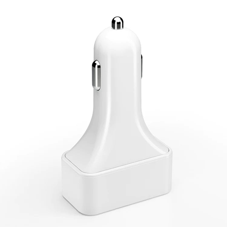 4-Port Car Charger (2 Ports PD + 2 Ports QC3.0 ) White - 0