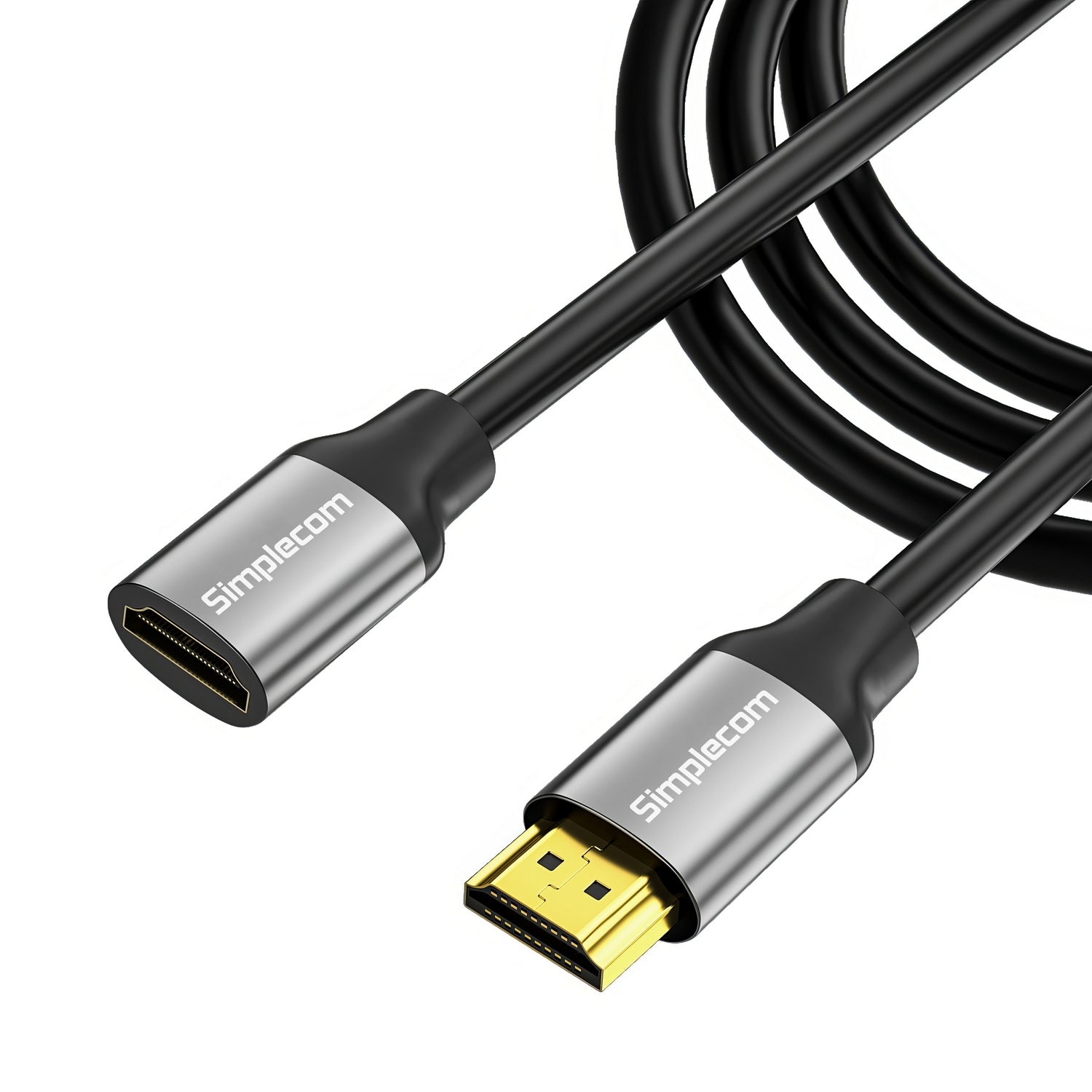 Simplecom CAF310 1.0M HDMI 2.1 Extension Cable Male to Female 48Gbps 8K@60Hz