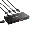 Simplecom CM324v2 4-Port HDMI 2.1 Switch with Remote 4 IN 1 OUT Splitter HDCP 2.3 8K@60Hz-2