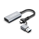 Simplecom DA306C USB 3.0 and USB-C to HDMI Video Card Adapter Full HD 1080p-2