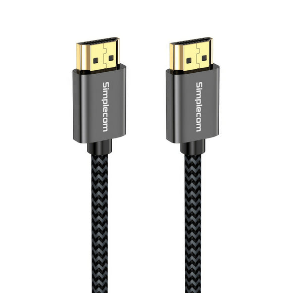 Simplecom SBT002 Ultra High Speed HDMI 2.1 Cable Nylon Braided 48Gbps 8K@60Hz