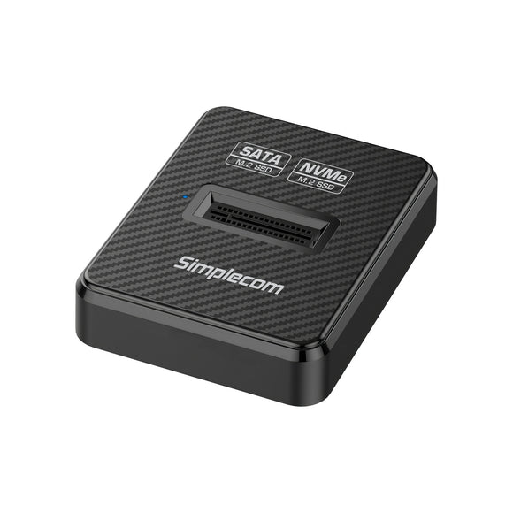 Simplecom SD511 M.2 SSD Docking Station NVMe and SATA Dual Protocol USB 3.2 Gen 2 10Gbps