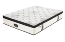 Chiro 7 Zone Latex Euro Top 35cm Pocket Spring Mattress - Double Size-3